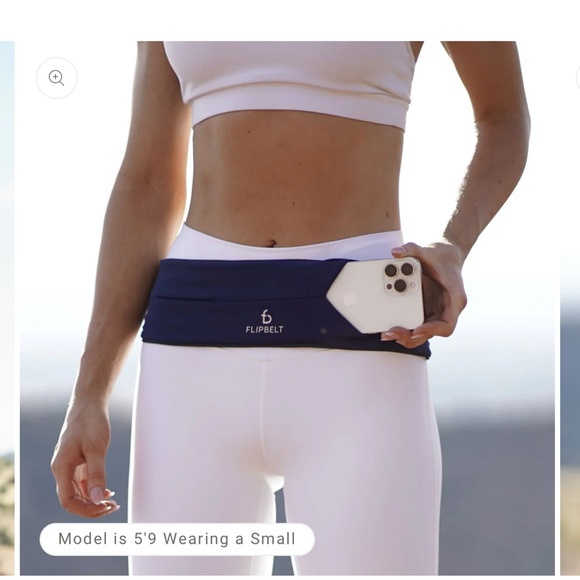 FlipBelt Black Classic Running Belt - Picture 1 of 9